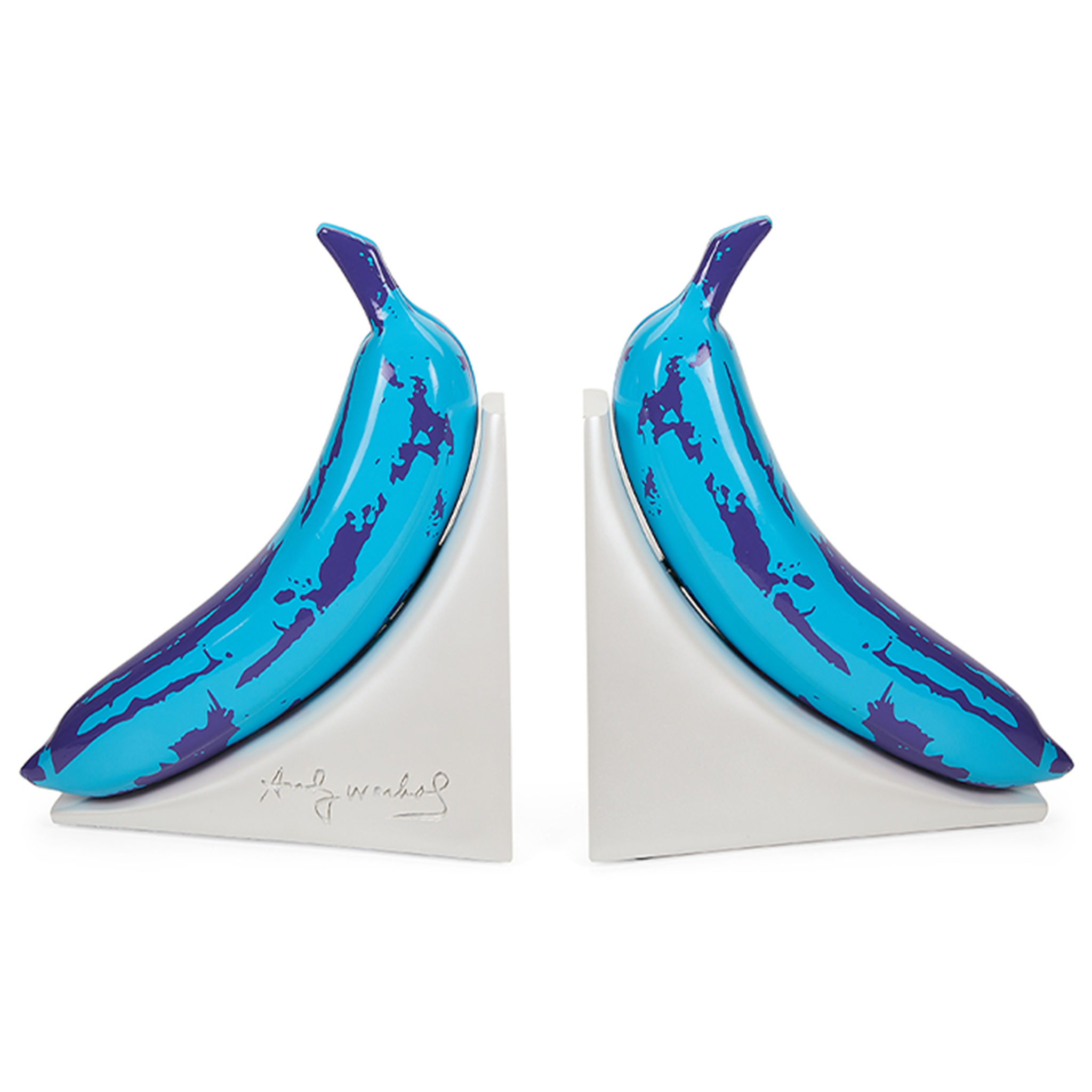 10" Lustre Gloss Resin Banana Bookend