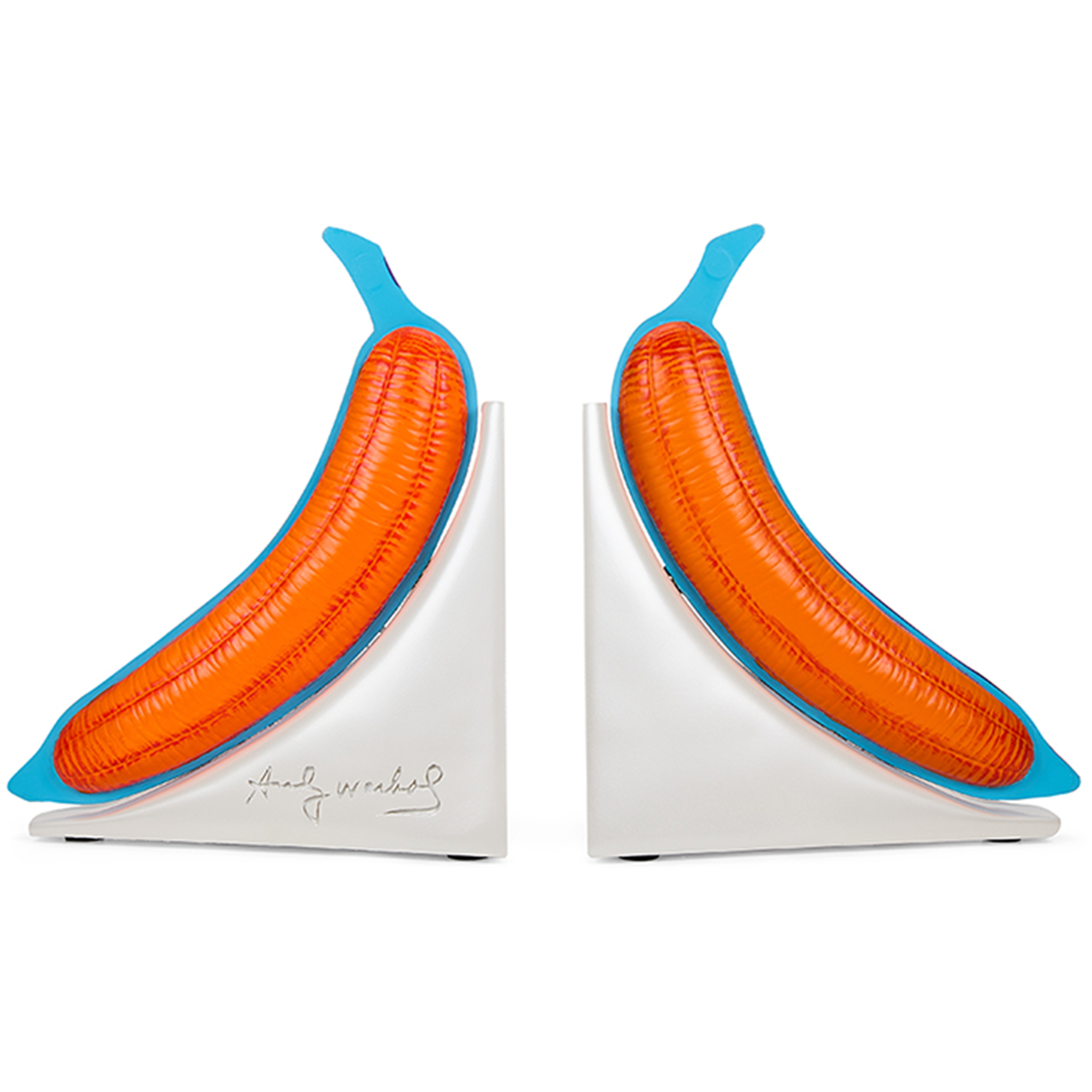 10" Lustre Gloss Resin Banana Bookend