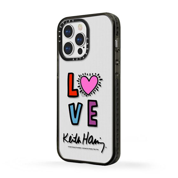 Keith Haring iPhone 13 Pro Radiant Love Case