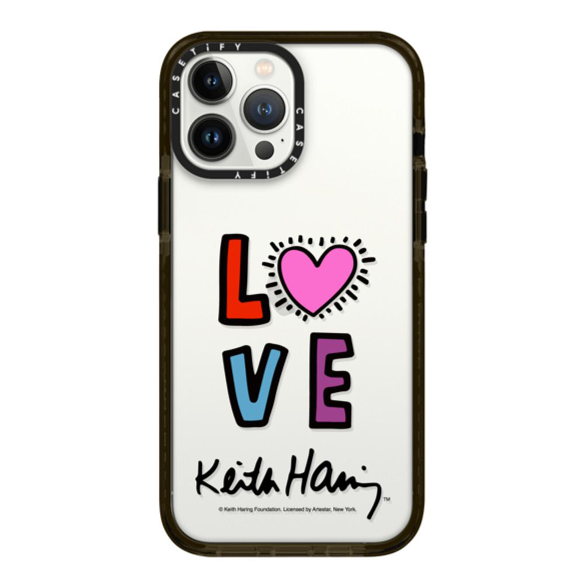 Keith Haring iPhone 13 Pro Max Radiant Love Case