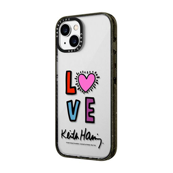 Keith Haring iPhone 14 Radiant Love Case