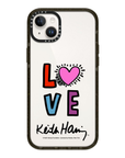 Keith Haring iPhone 14 Plus Radiant Love Case