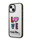 Keith Haring iPhone 14 Plus Radiant Love Case