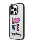 Keith Haring iPhone 14 Pro Radiant Love Case