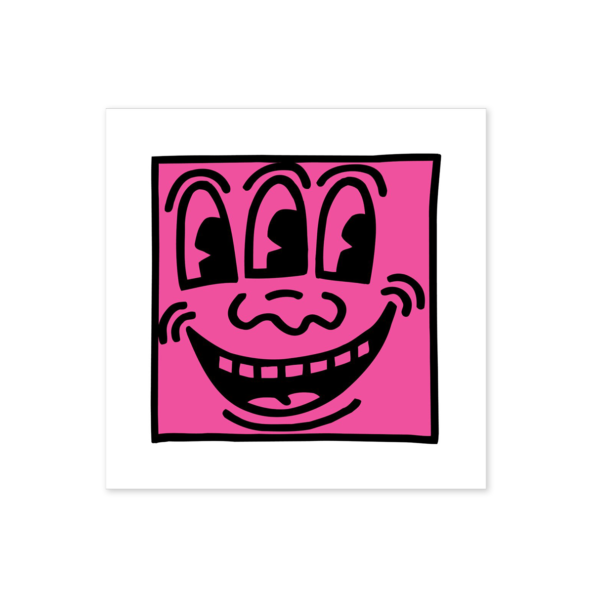 Untitled, 1981 (Pink Face) Poster
