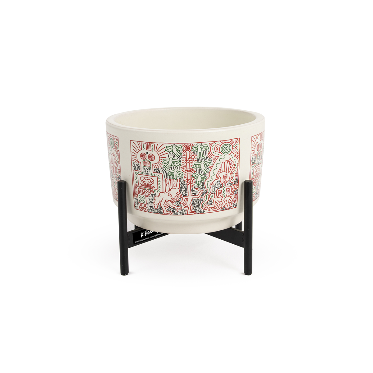 Untitled 1983 Table Top Cylinder Planter