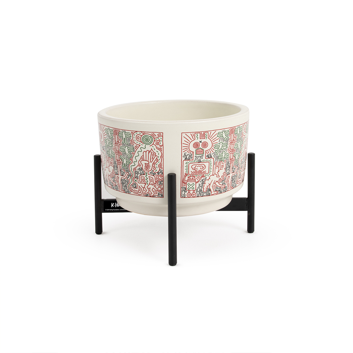 Untitled 1983 Table Top Cylinder Planter