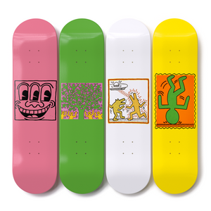 Keith Haring x THE SKATEROOM for The Broad - Art is for Everybody Box Set