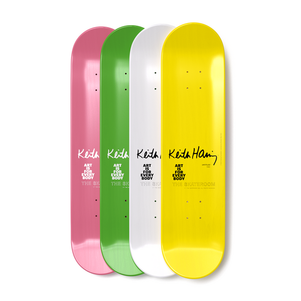 Keith Haring x THE SKATEROOM for The Broad - Art is for Everybody Box Set