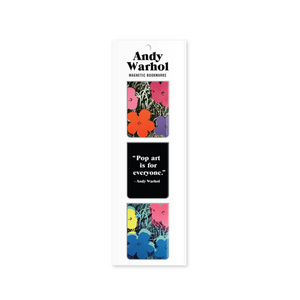 Andy Warhol Flower Magnetic Bookmarks