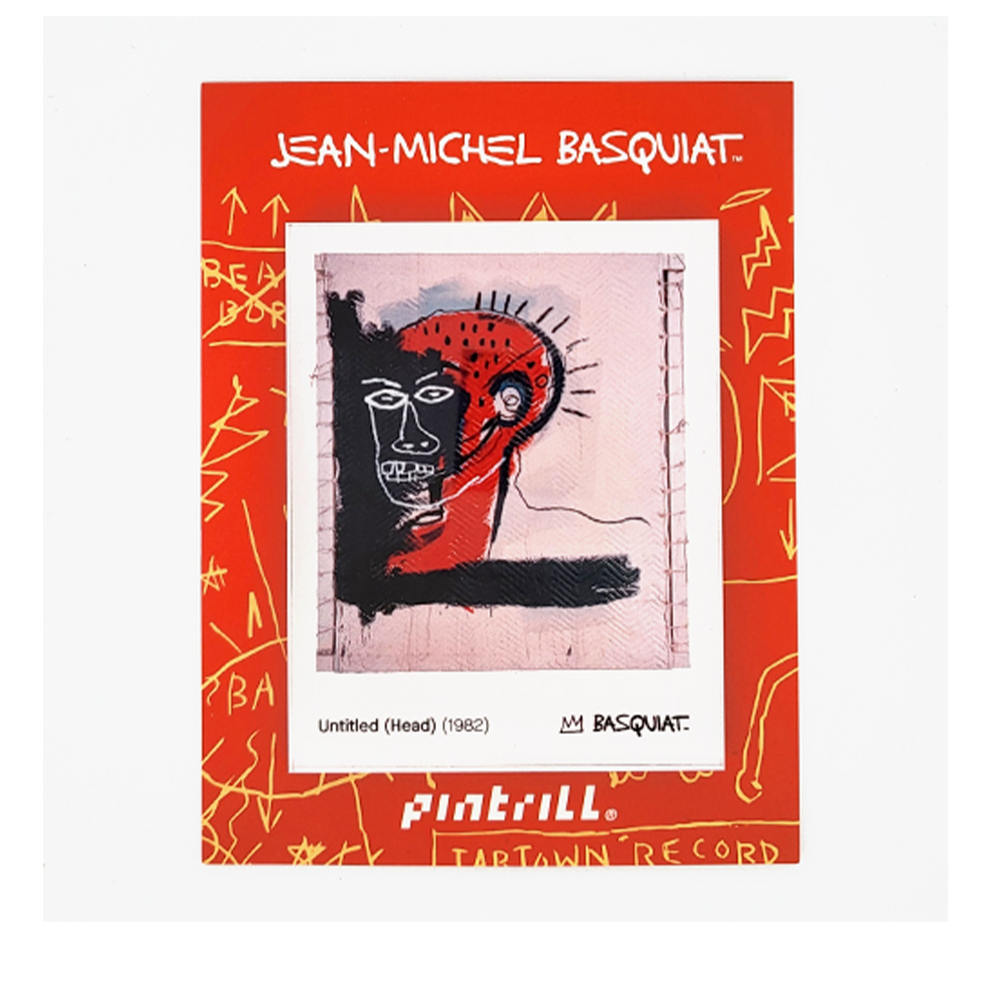 Jean-Michel Basquiat Head Magnet