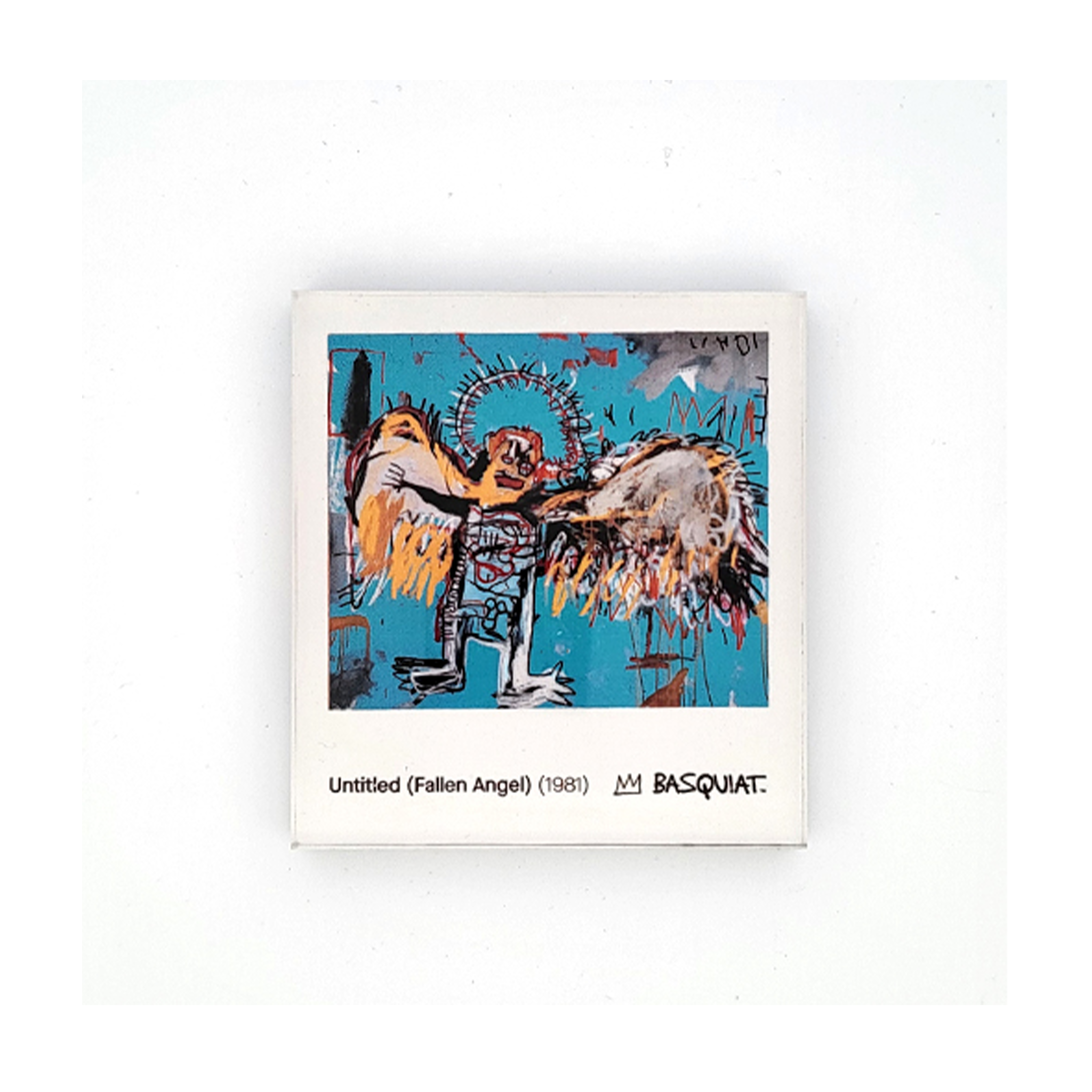 Jean-Michel Basquiat Fallen Angel Magnet