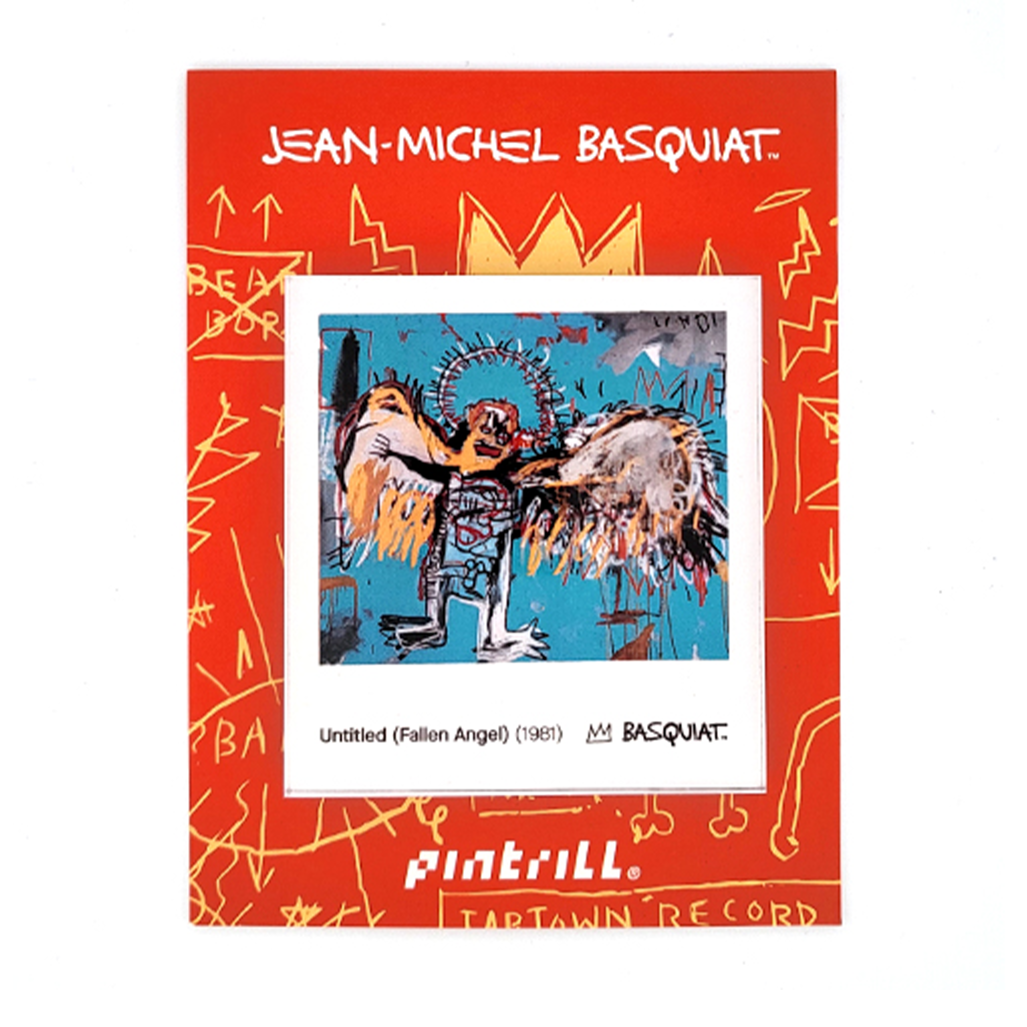 Jean-Michel Basquiat Fallen Angel Magnet
