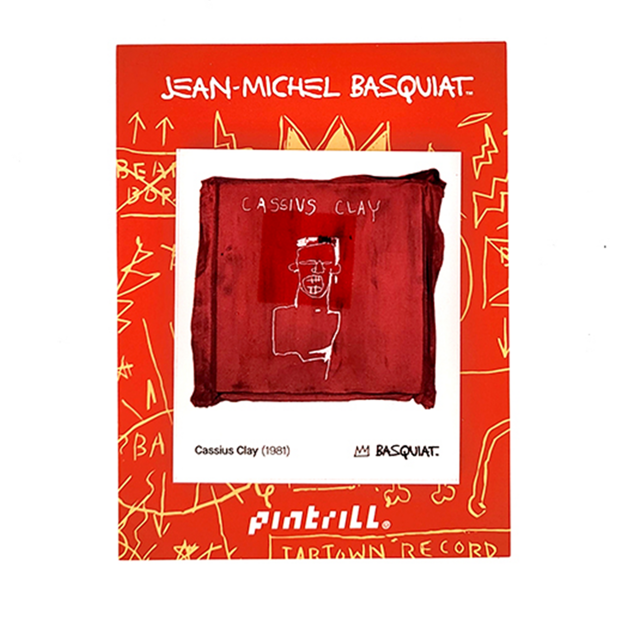 Jean-Michel Basquiat Cassius Clay Magnet