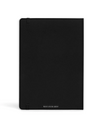 Black A5 Softcover Notebook - Lined
