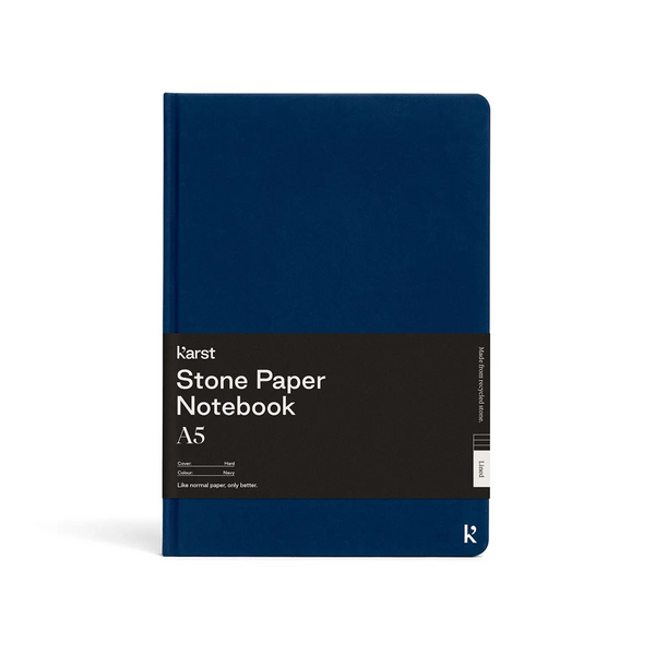 Navy A5 Softcover Notebook - Lined