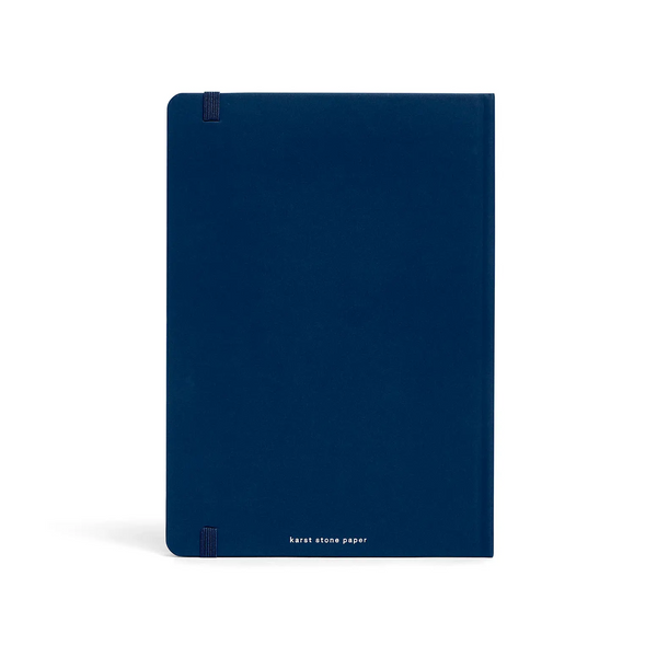 Navy A5 Softcover Notebook - Lined