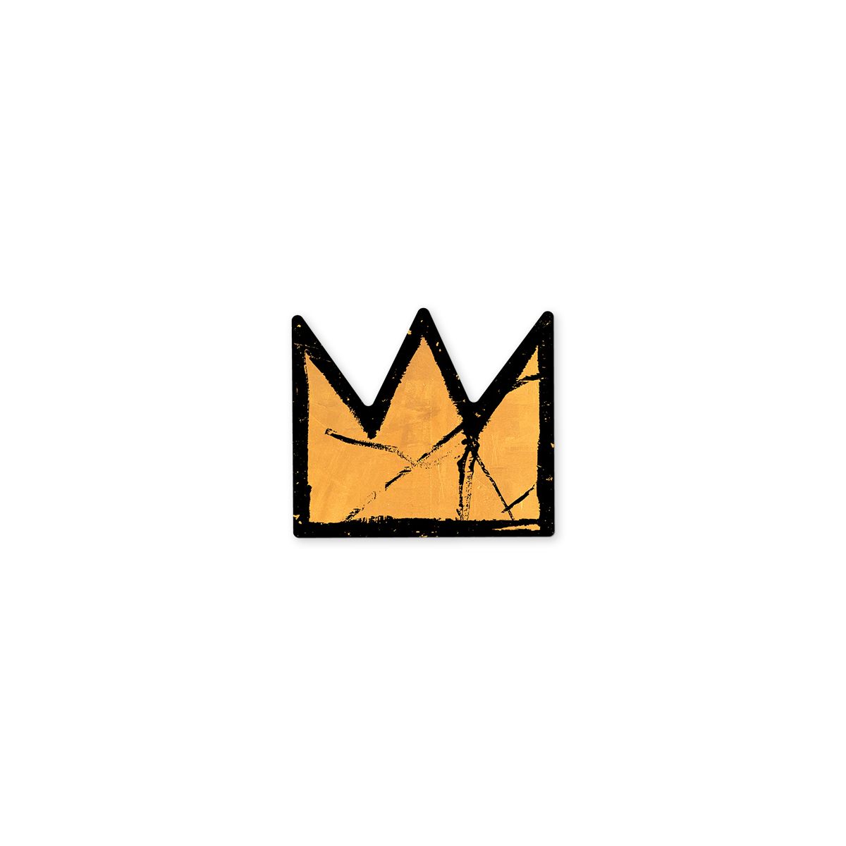 Gold Crown Sticker