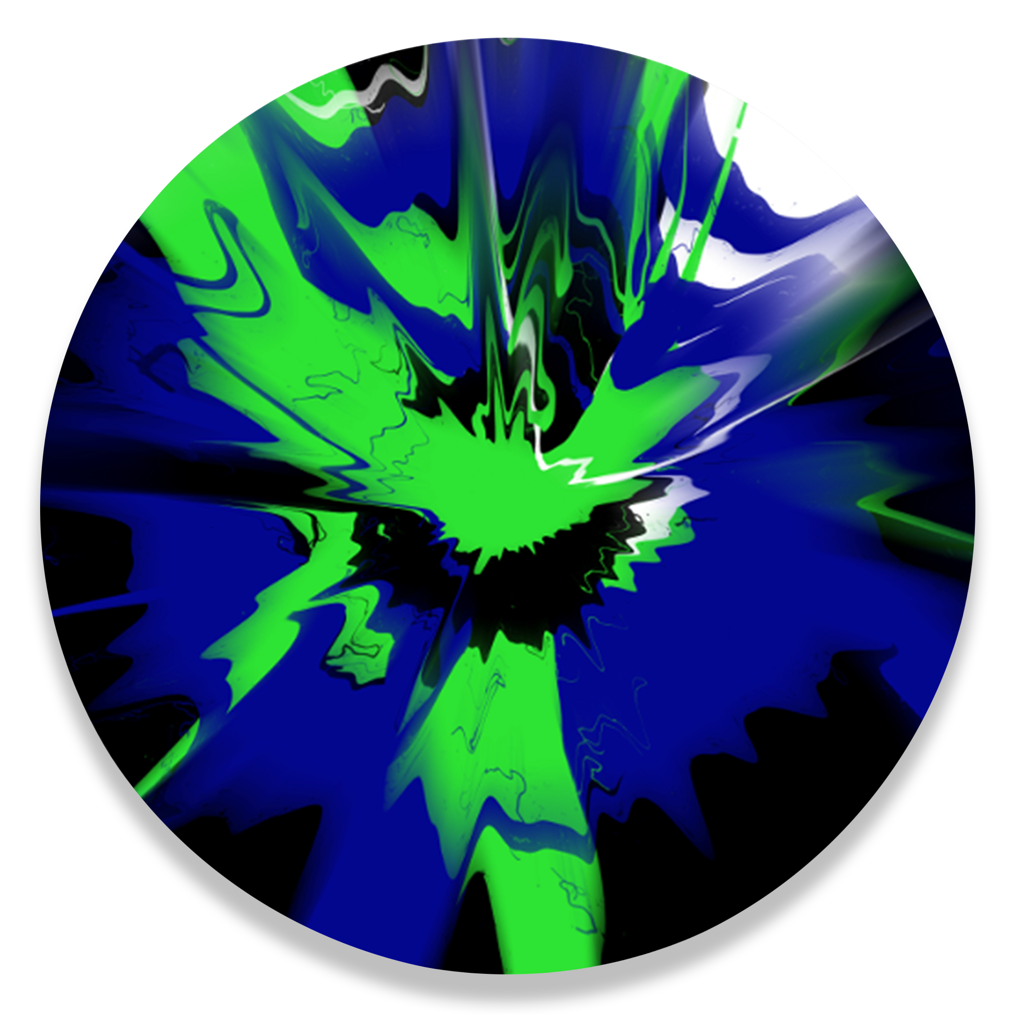 Damien Hirst, Beautiful, Long Goodhearted, Less Kinder, Most Chivalric Nimbus (2023)