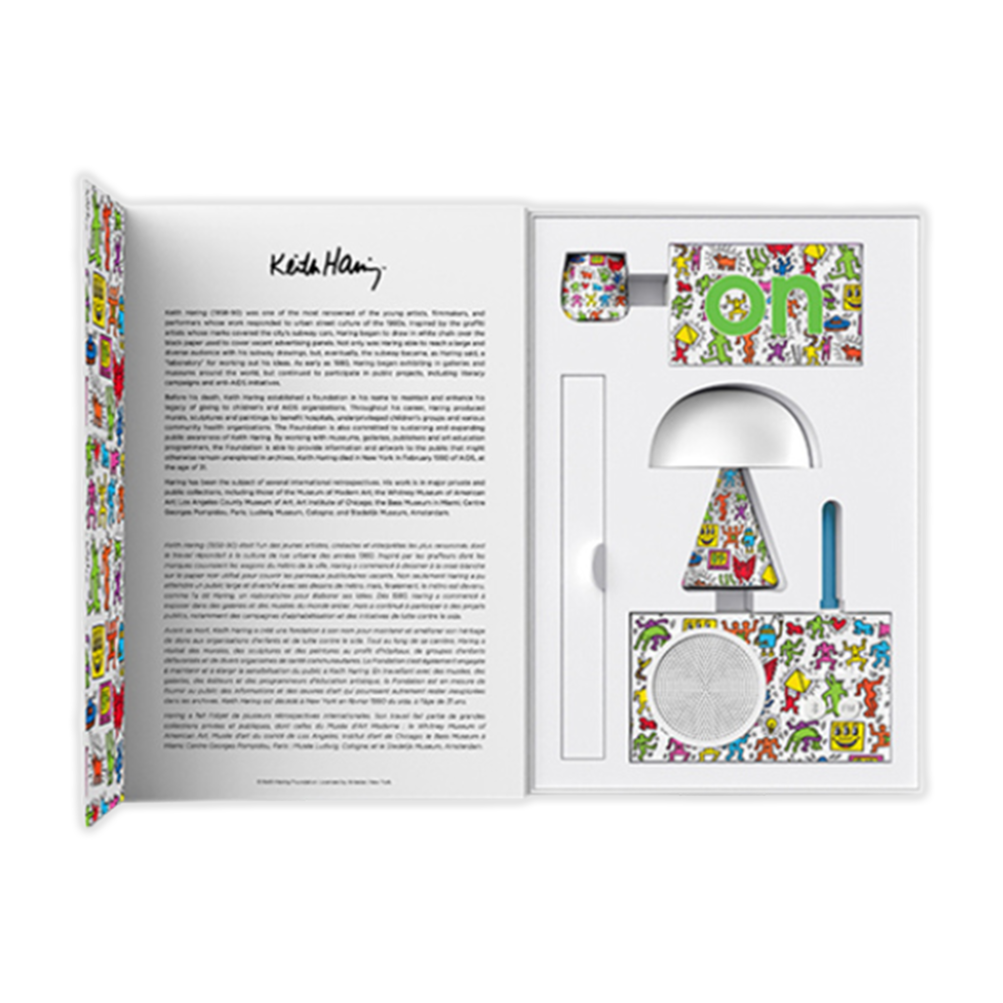 Lexon x Keith Haring Happy Gift Set