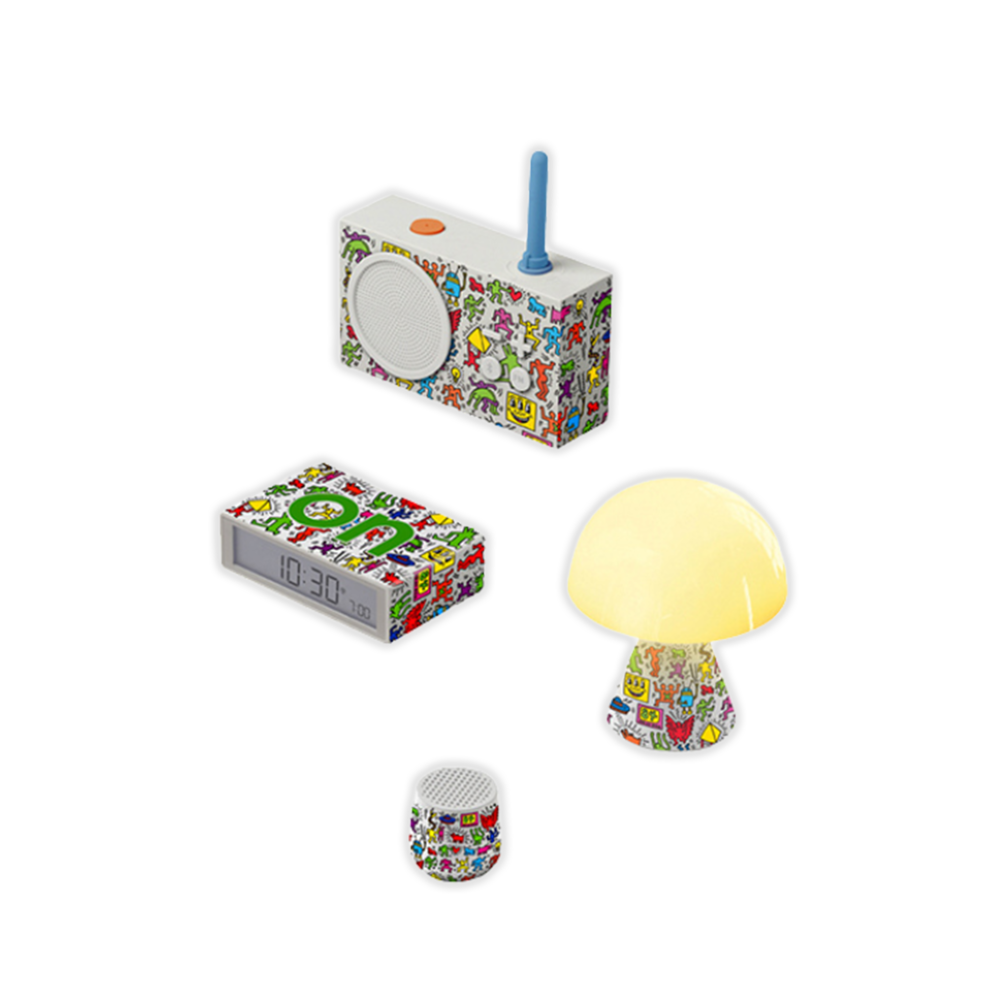 Lexon x Keith Haring Happy Gift Set