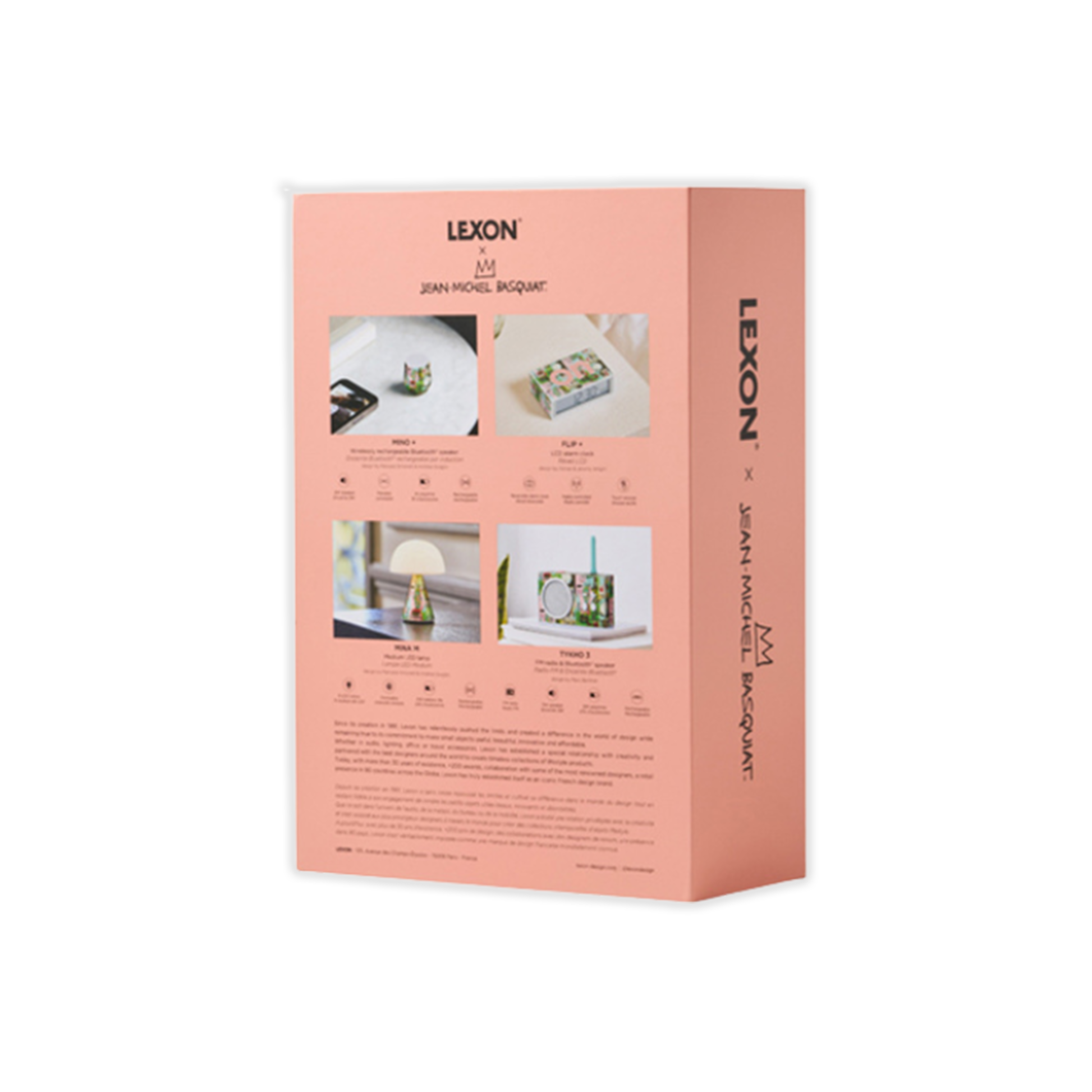 Lexon x Jean-Michel Basquiat In Italian Gift Set