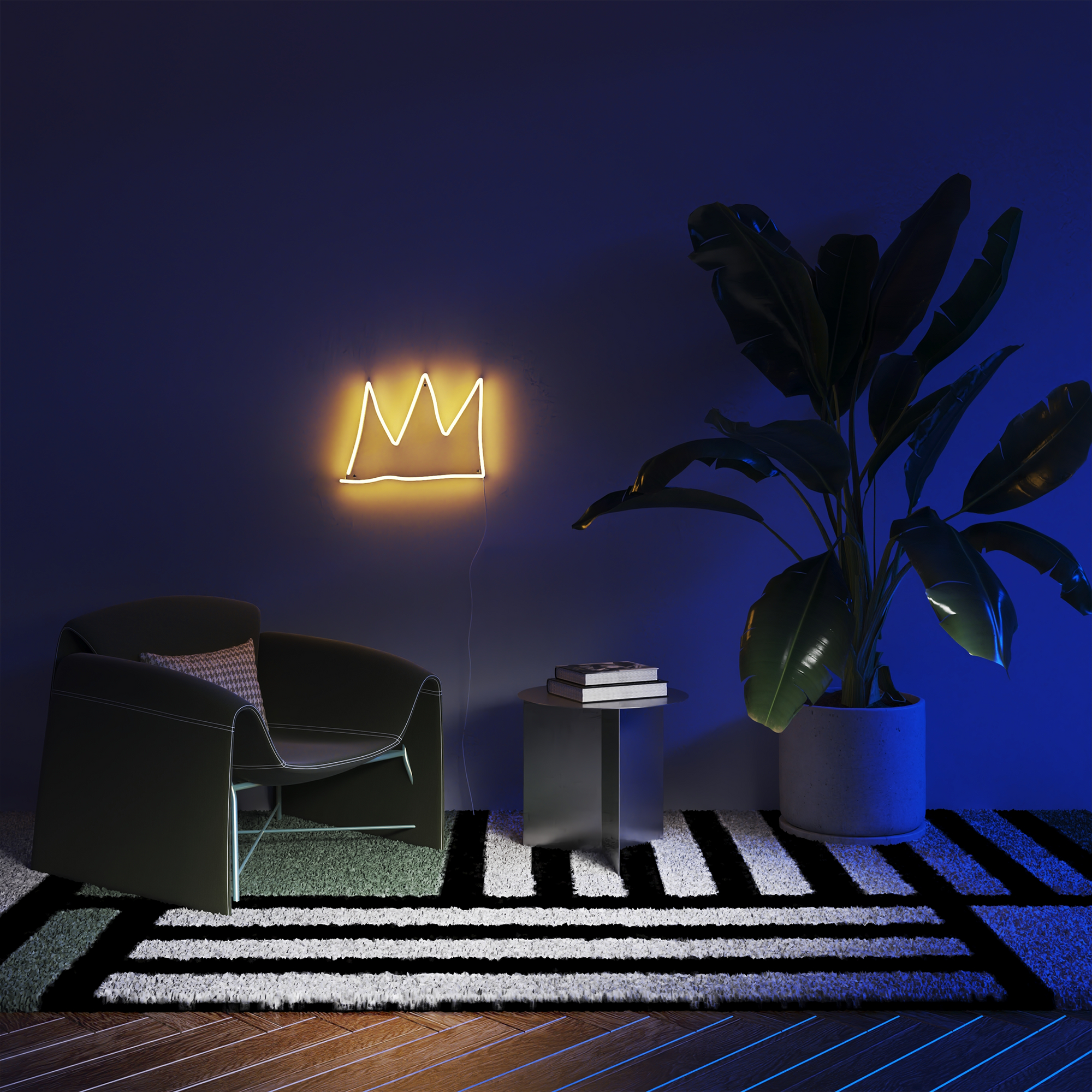 Crown LED Neon Sign