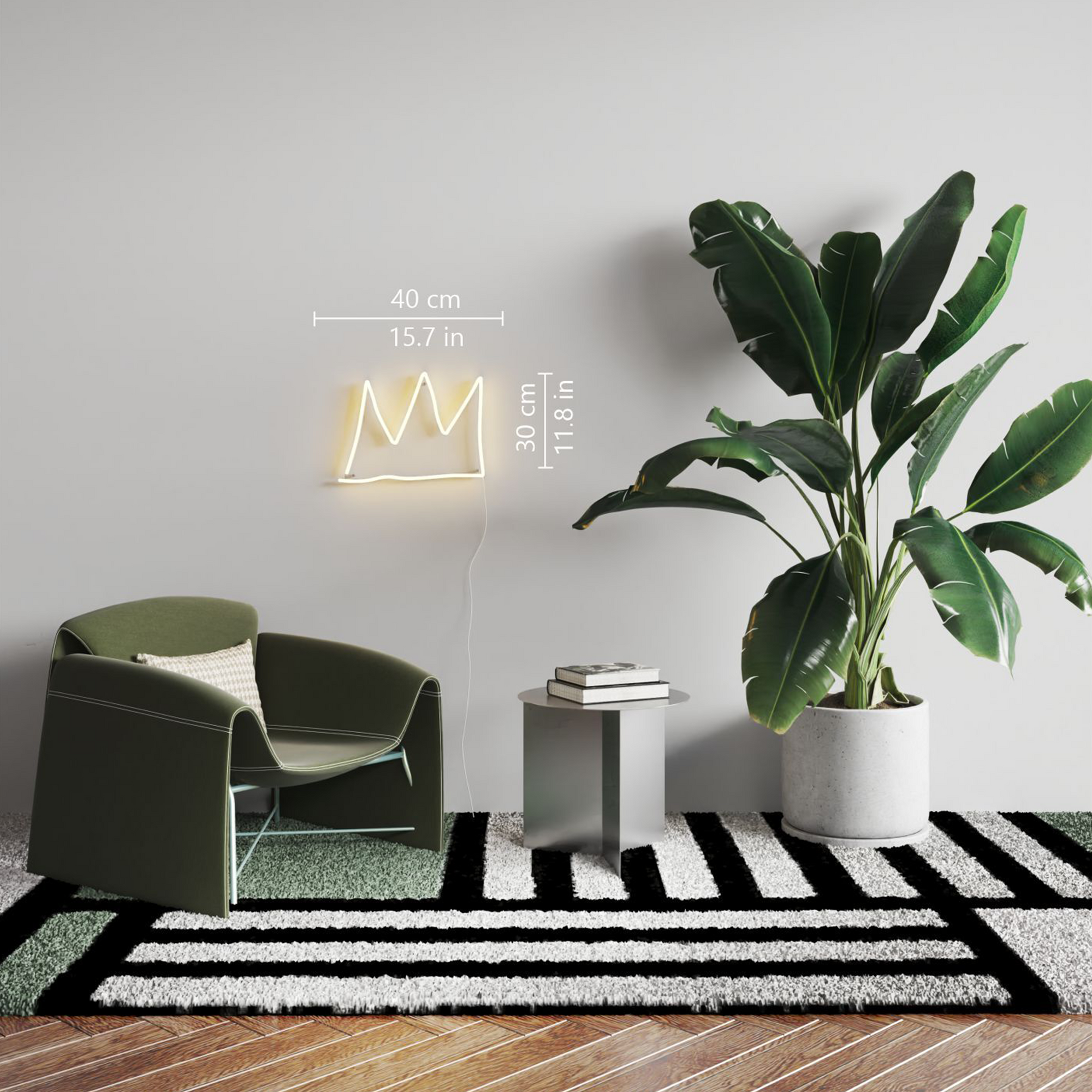 Crown LED Neon Sign