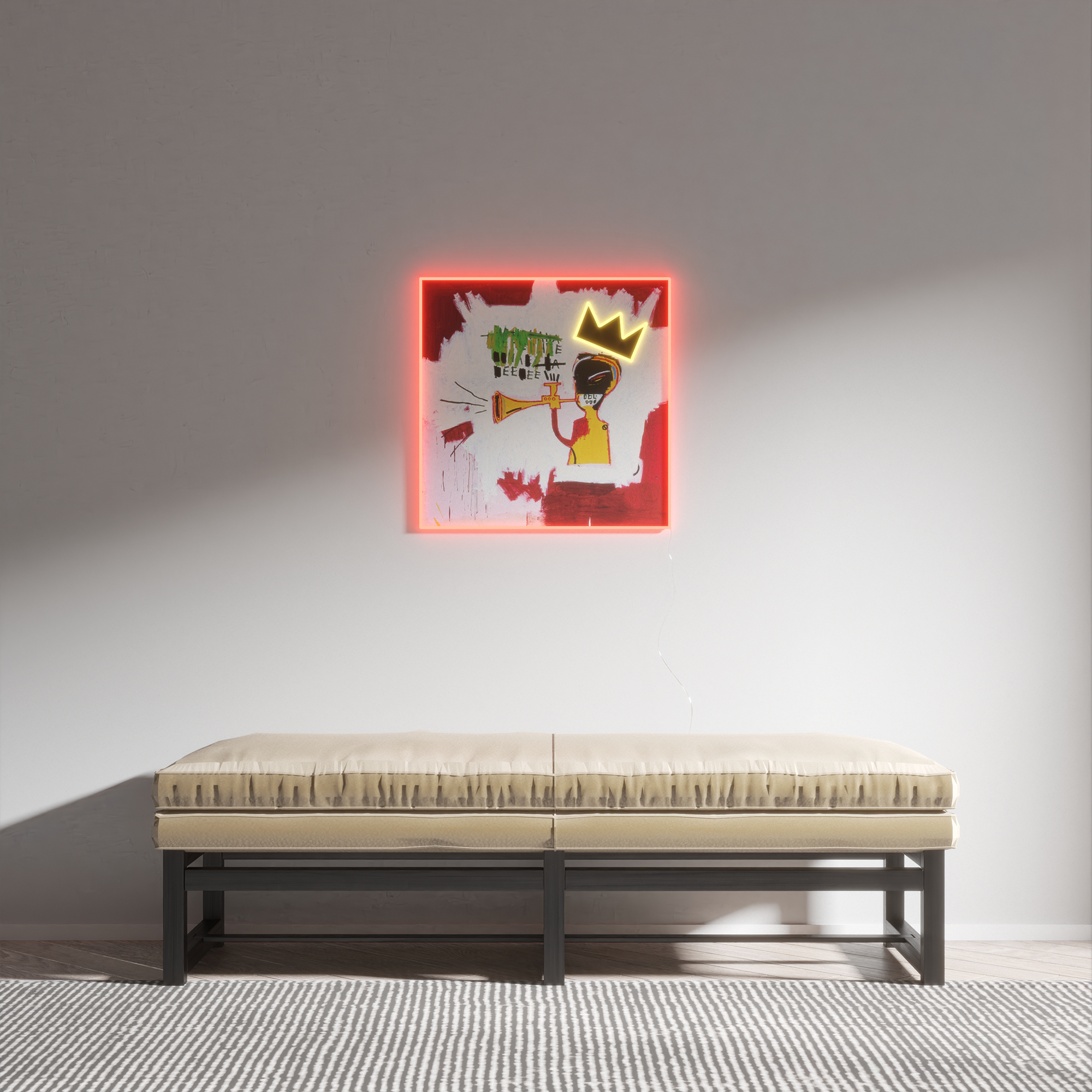 Trumpet LED Neon Sign