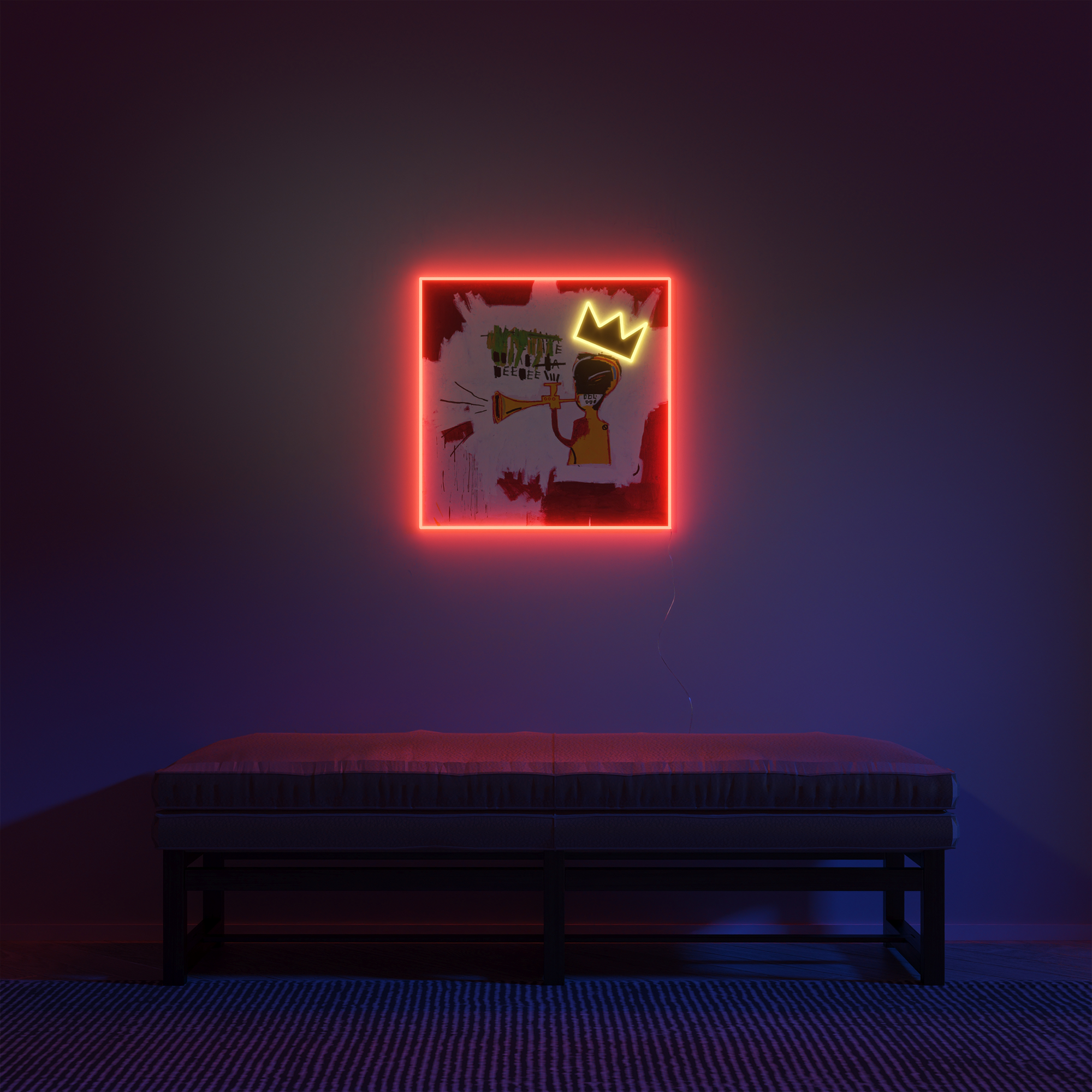 Trumpet LED Neon Sign