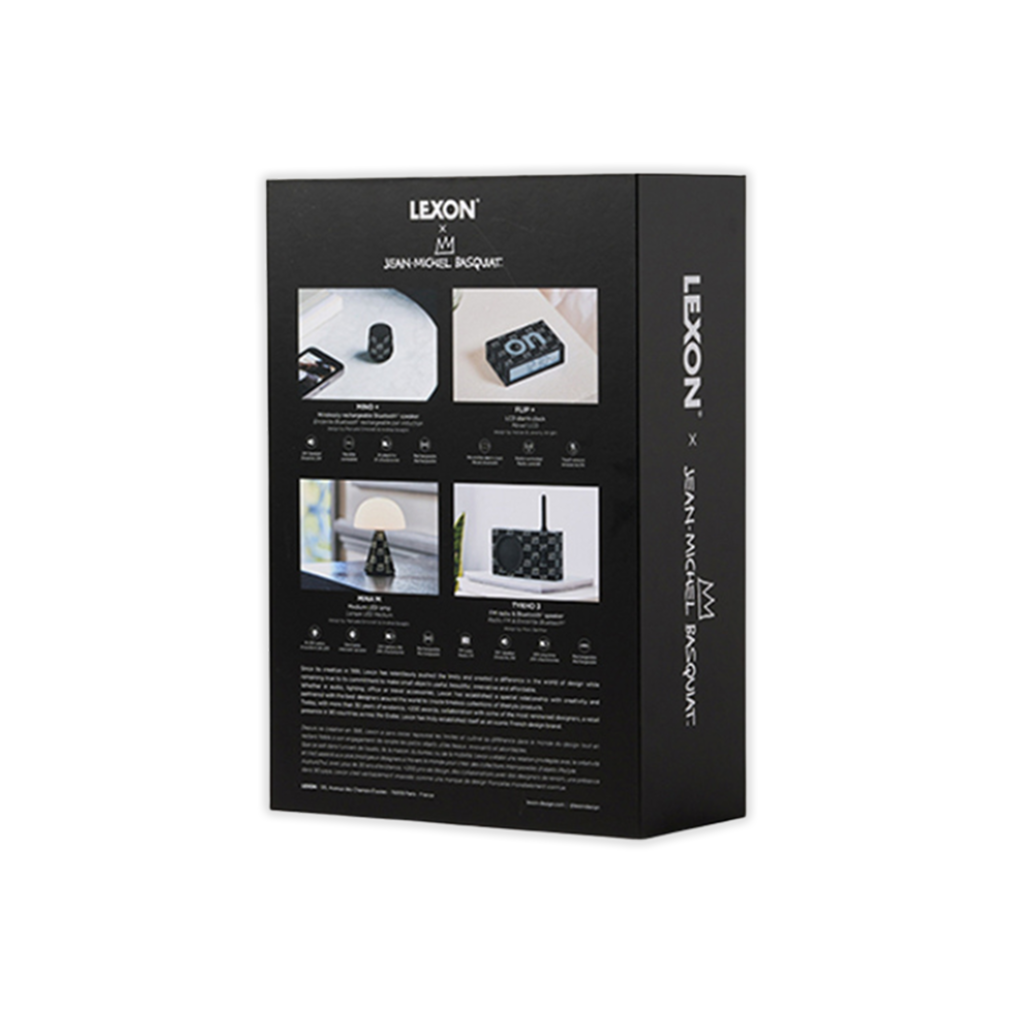 Lexon x Jean-Michel Basquiat Crown Gift Set