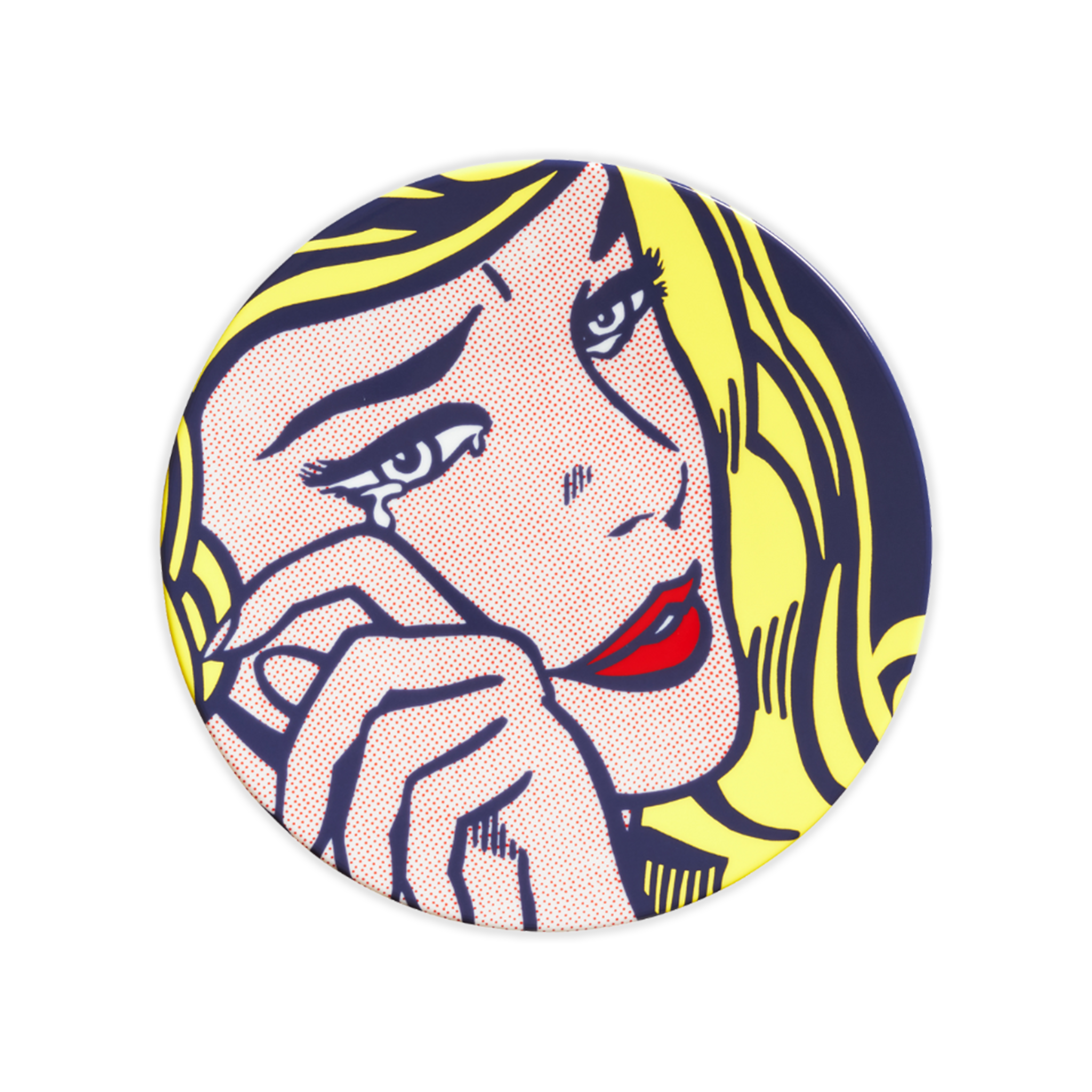 Crying Girl Plate (Small)