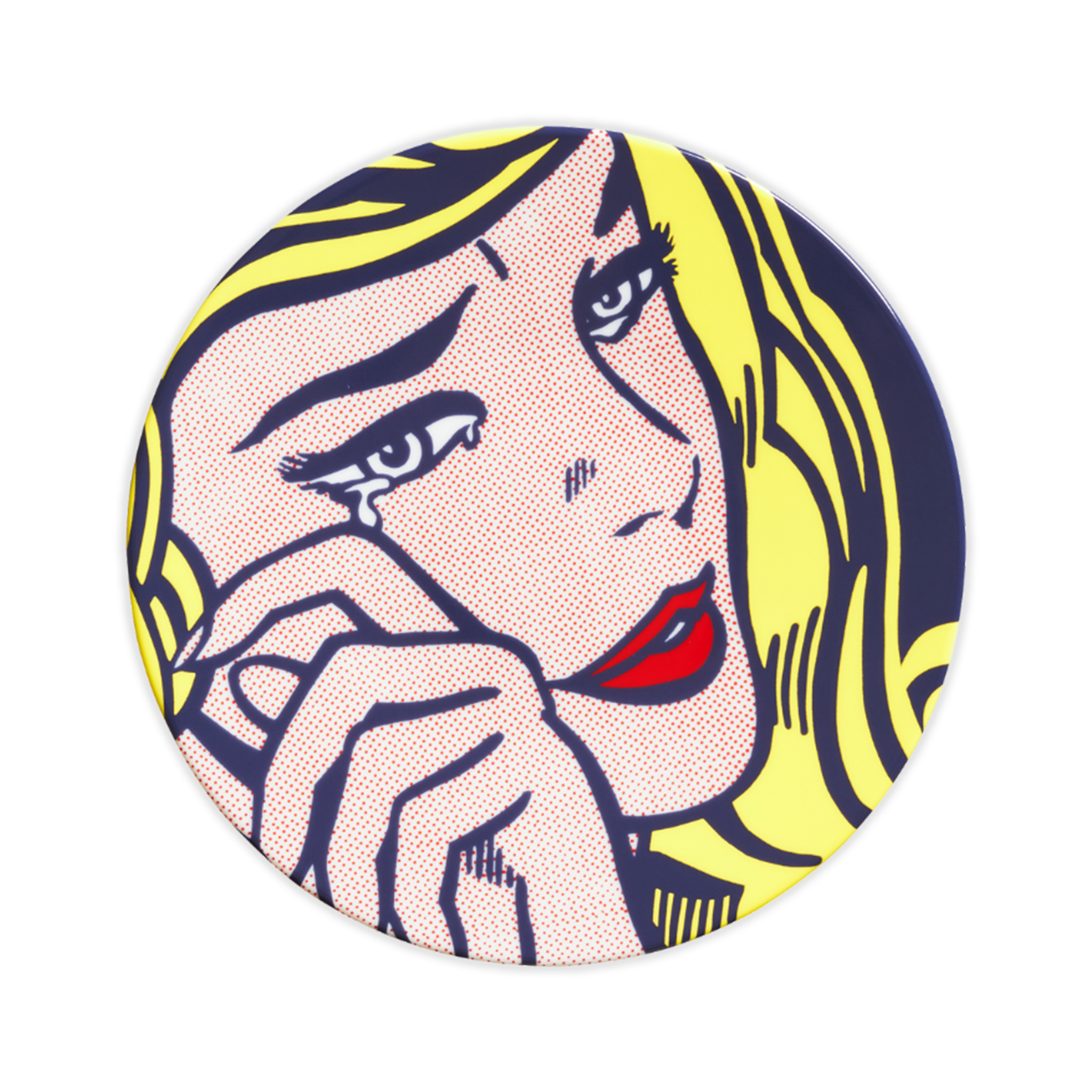 Crying Girl Plate (Large)