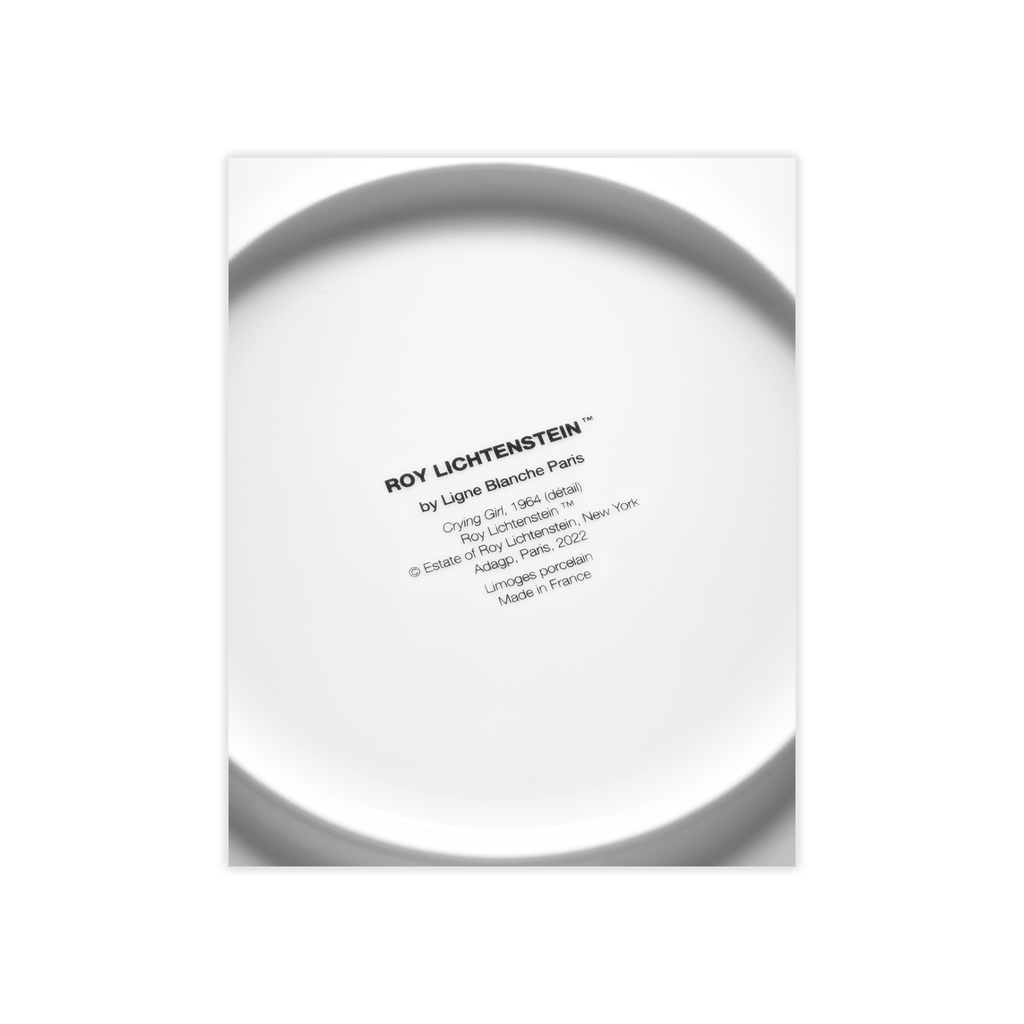 Crying Girl Plate (Large)