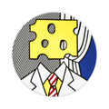 Roy Lichtenstein Portrait Plate Art Home Decor | The Broad