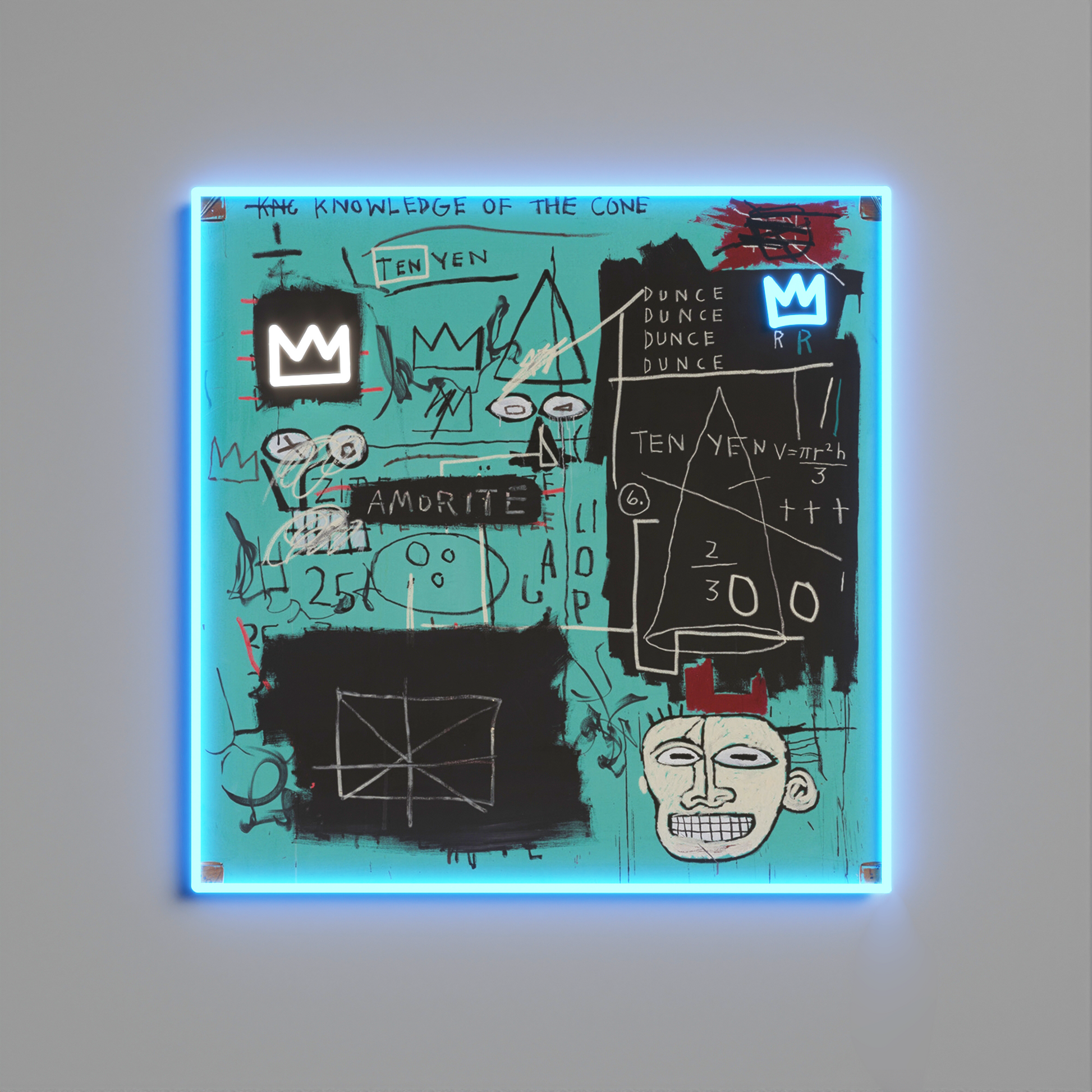 Equals Pi LED Neon Sign