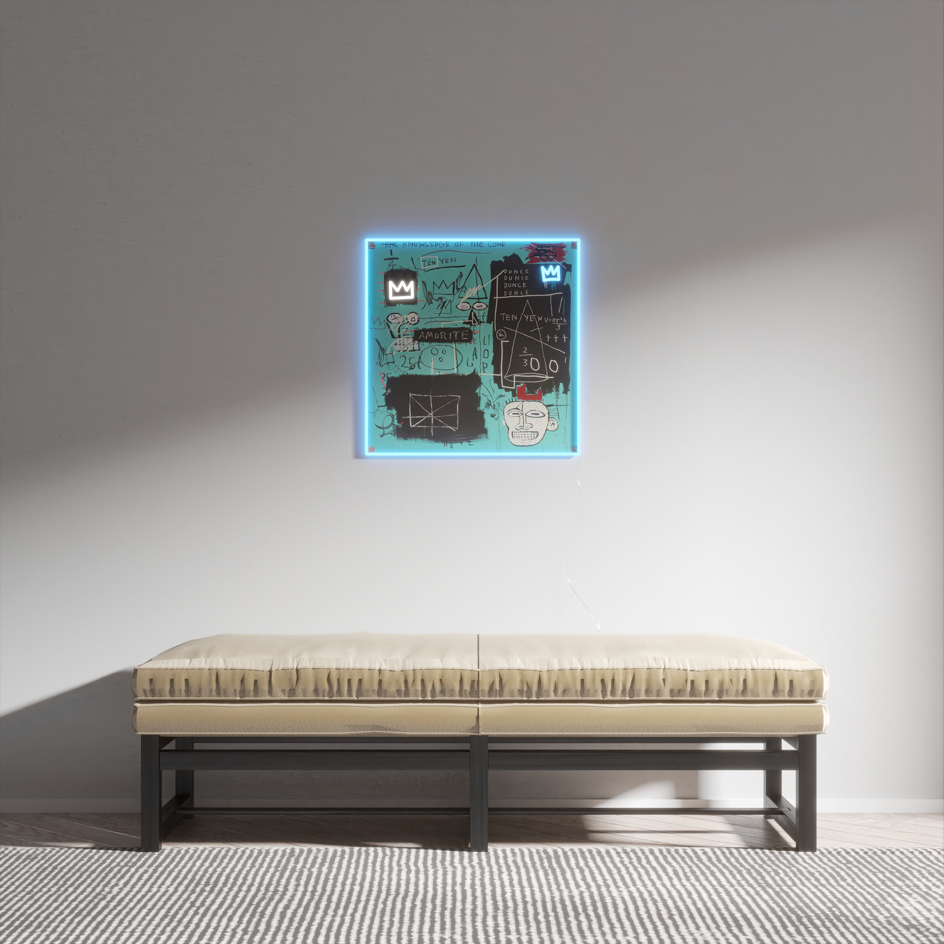 Equals Pi LED Neon Sign