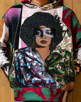 Afro Goddess All-over Hoodie