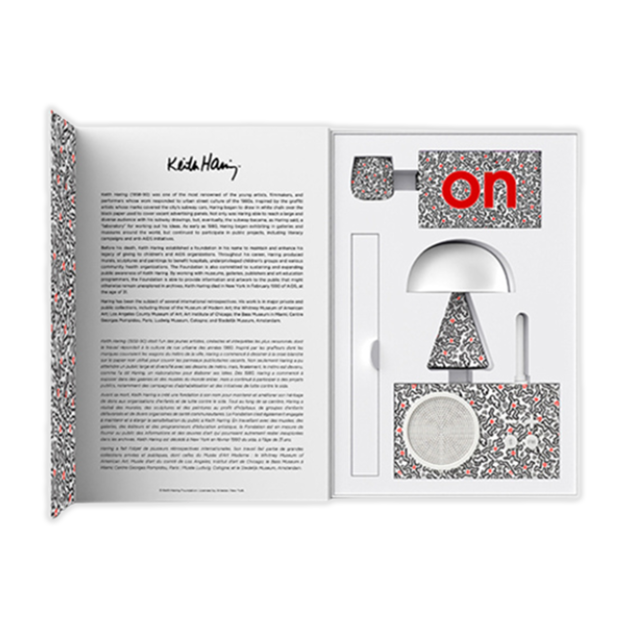 Lexon x Keith Haring Love Gift Set