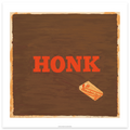Ed Ruscha Honk Cracker Jack Poster | The Broad