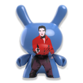 Andy Warhol Masterpiece Flaming Star Elvis 8" Dunny Art Collectible
