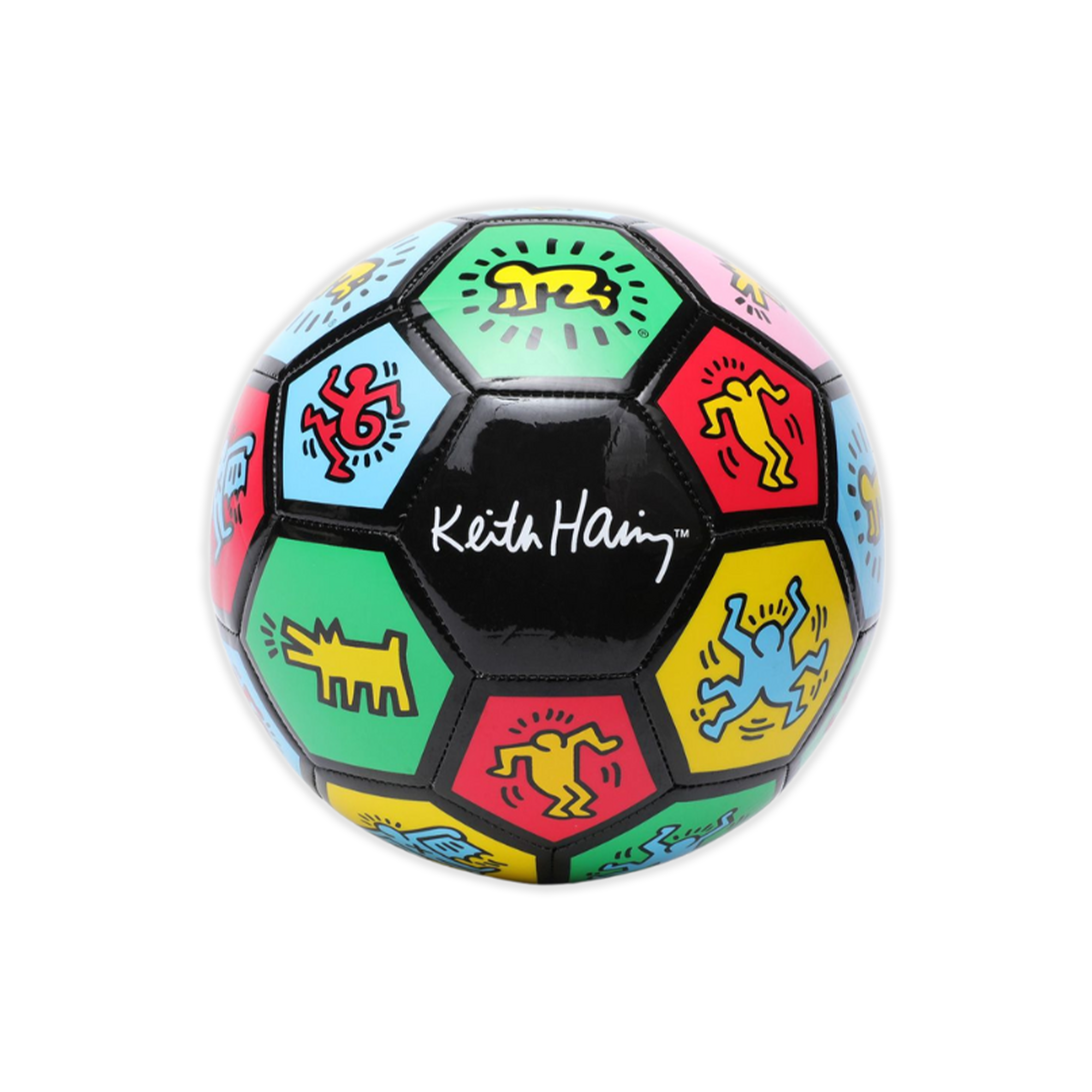 round21 Keith Haring All Play Soccer Ball