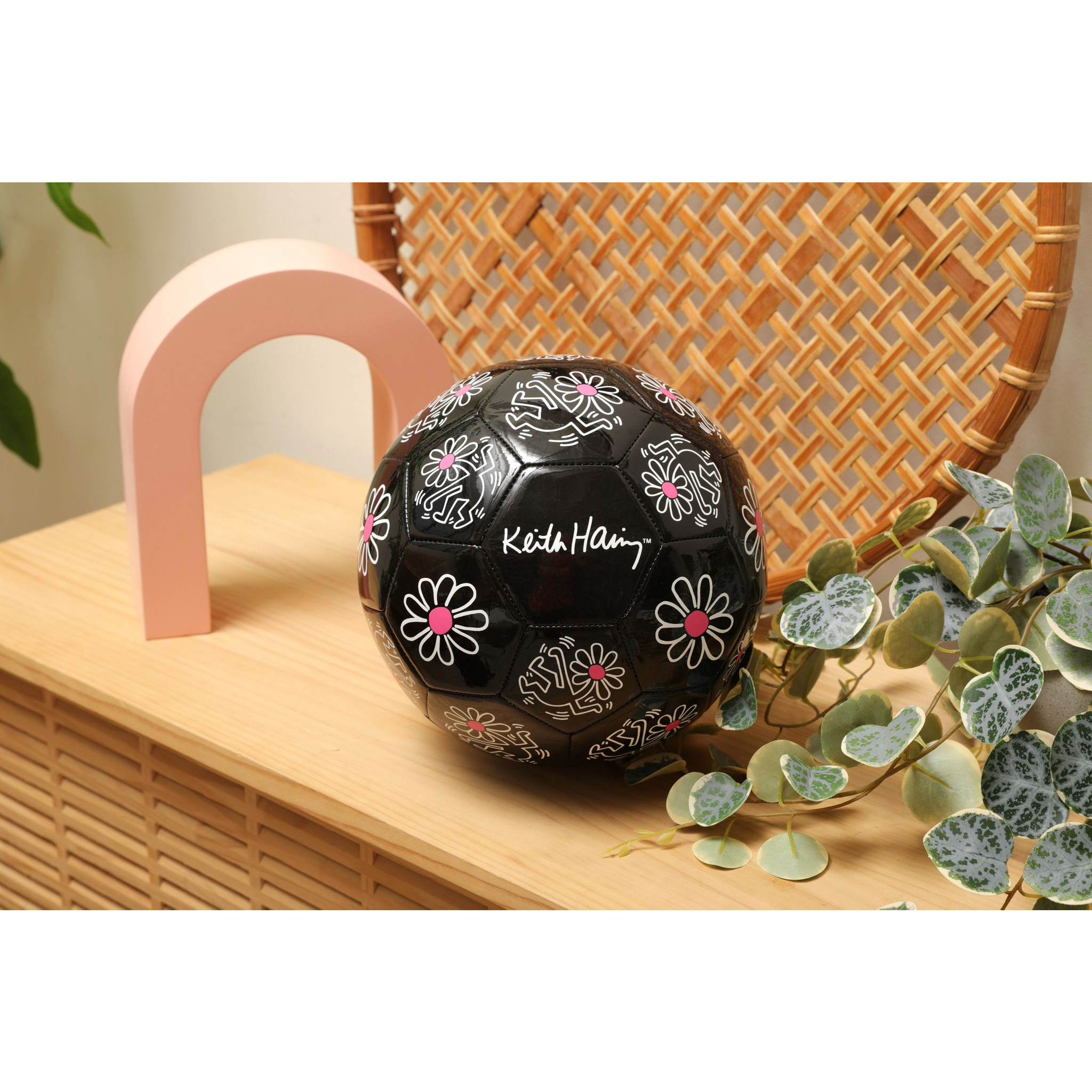 round21 Keith Haring Bloom Soccer Ball