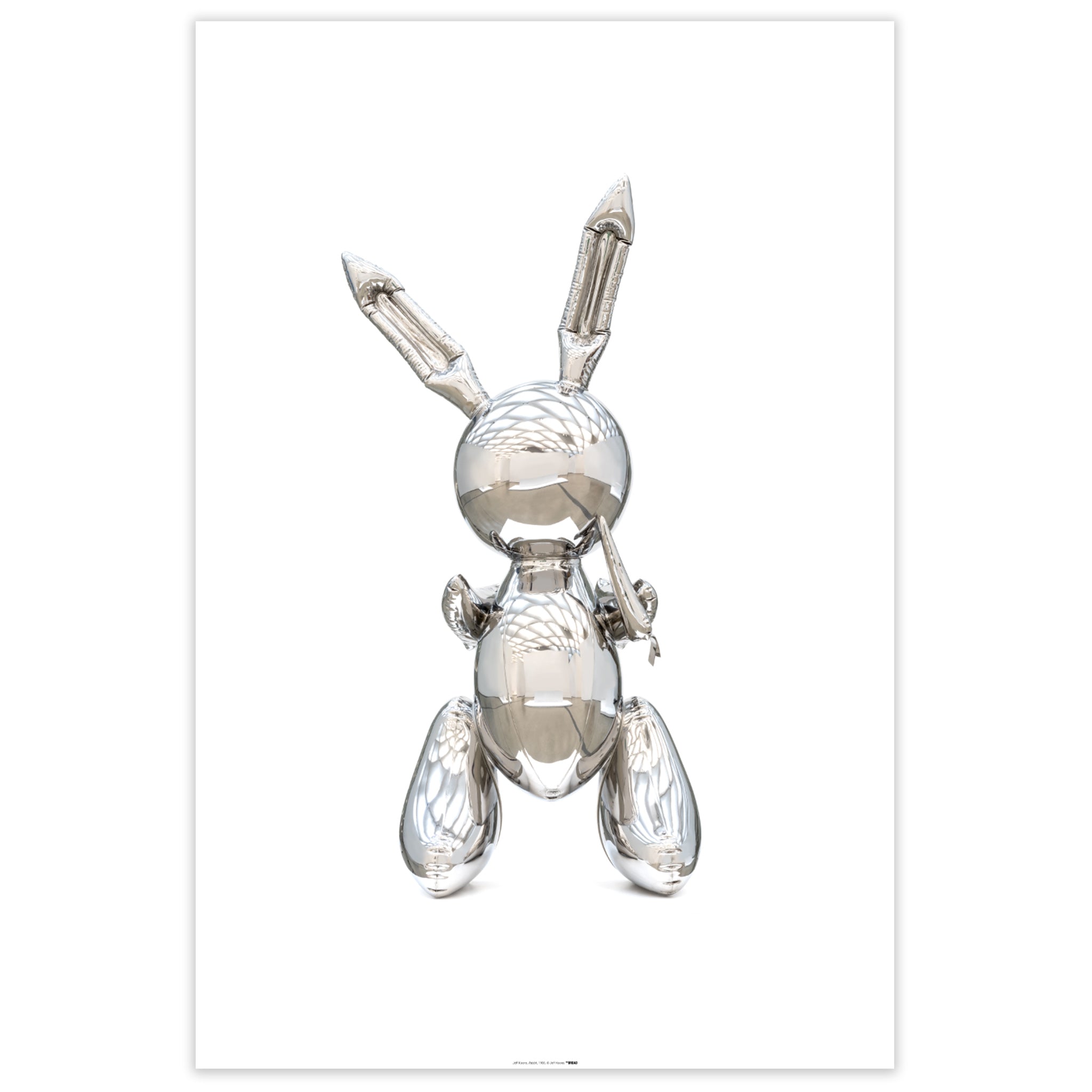 Jeff Koons Rabbit Poster