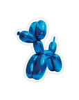 Balloon Dog (Blue) Individual Sticker