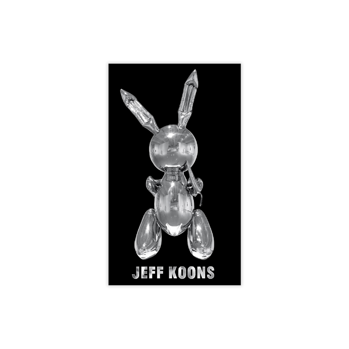 Jeff Coombs Rabbit Jeff Koons Rabbit Sticker – The Shop at The Broad