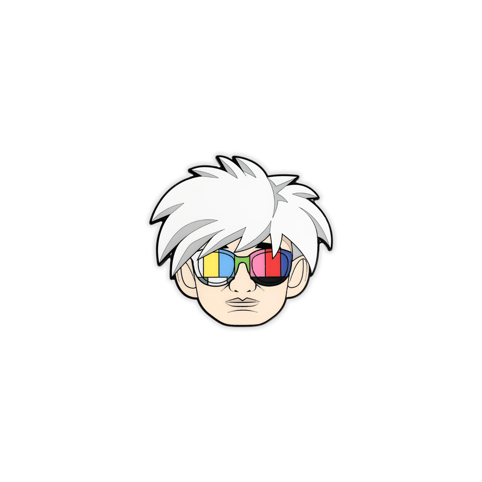 Andy Warhol Technicolor 80's Pin