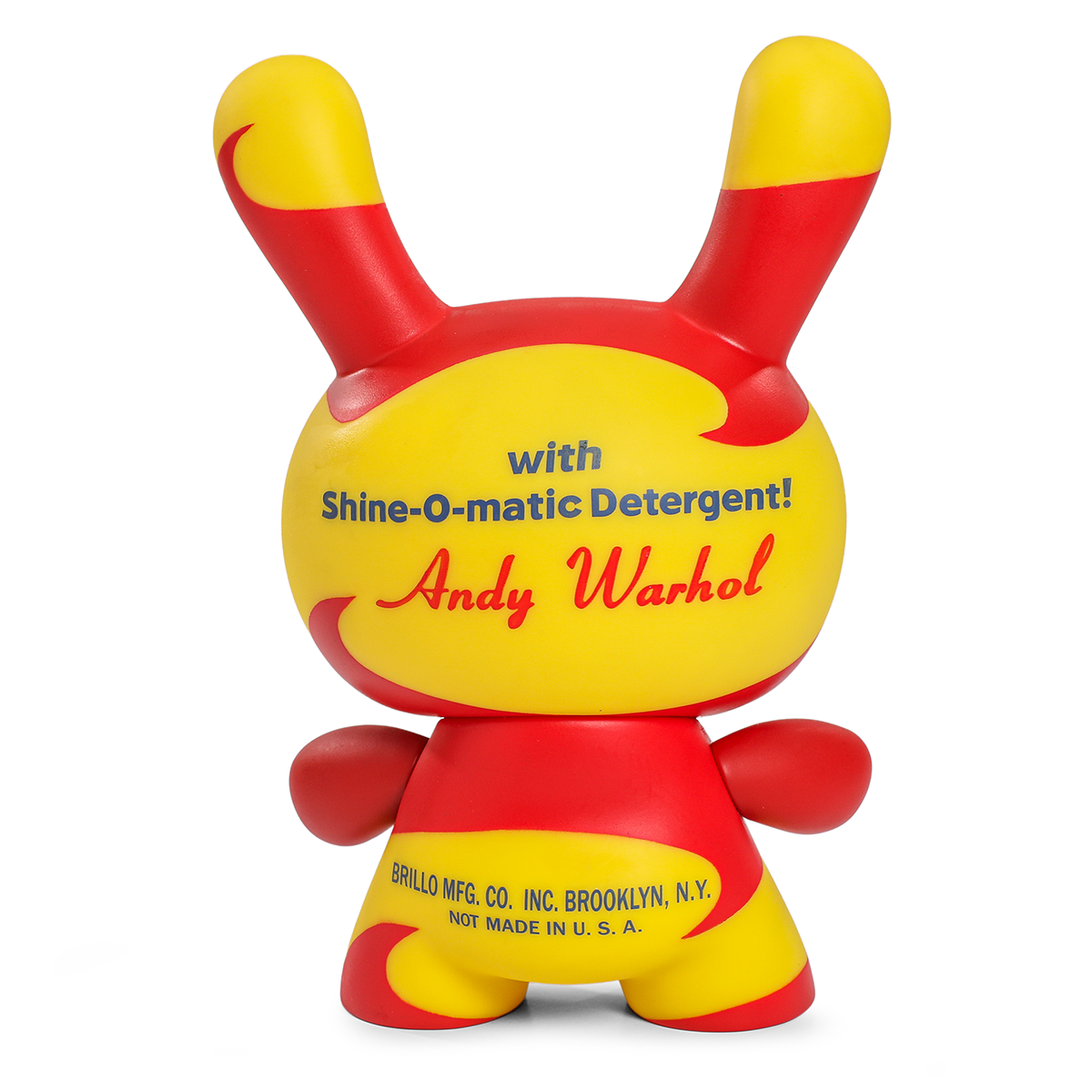 Masterpiece Vinyl Yellow Brillo Box Dunny