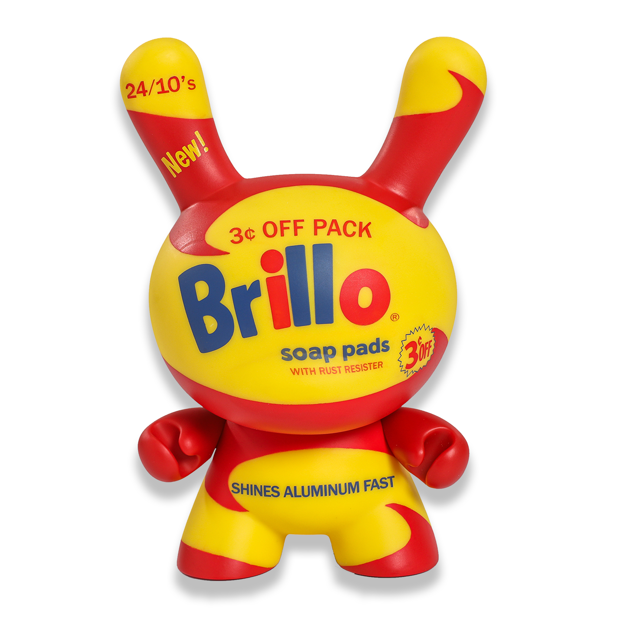 Andy Warhol Masterpiece Vinyl Brillo Box Dunny Art Collectible