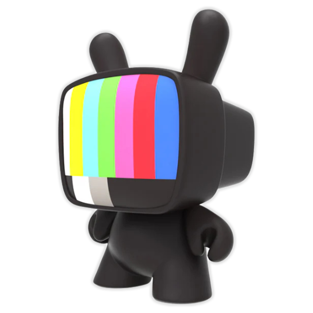 Masterpiece 8" TV Dunny